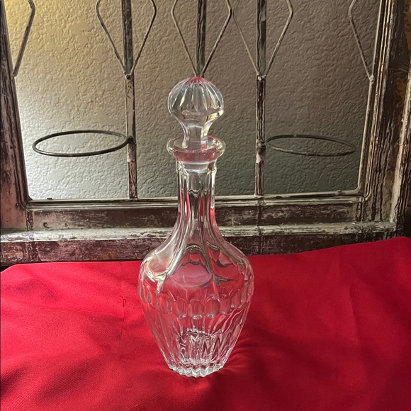 no brand Other - Elegant Crystal Decanter with Stopper,Vintage